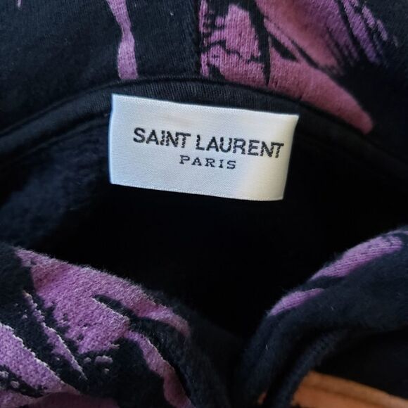 Saint Laurent Paris Palm Tree Hoodie - Picture 4 of 7